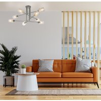 Люстра средней высоты Escada 1140/8P (Silver/Chrome)