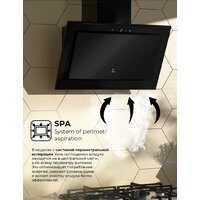 Кухонная вытяжка LEX Mio GS 600 (черный)