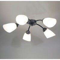 Припотолочная люстра Элетех Китти 151 НПБ 01-5х60-134 Е27 1005404453 (хром)