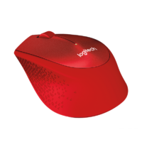 Мышь Logitech M330 Silent Plus (красный)