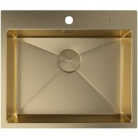 Кухонная мойка ZorG Zerox 59 IF PVD Gold