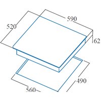 Варочная панель CATA IBG 6304 BK