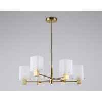 Подвесная люстра Ambrella light LH57031/6 BS/SM (латунь/дымчатый)