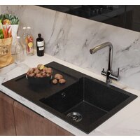 Кухонная мойка Mixline ML-GM31 552189 (черный)