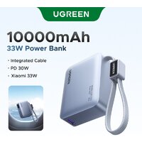 Внешний аккумулятор Ugreen PB584 75173B 10000mAh (серый, китайская версия)