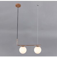 Подвесная люстра Escada Bolton 1163/2S E27*5W Black/Gold