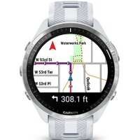Умные часы Garmin Forerunner 965 (белый/серый)