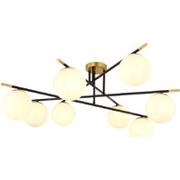 Люстра средней высоты Arte Lamp Alcor A2224PL-8BK