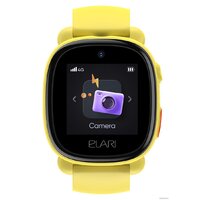 Детские умные часы Elari KidPhone 4G Lite (желтый)