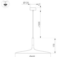 Подвесная люстра Arlight SP-FIORE-R400-13W 035999