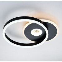 Припотолочная люстра Escada 10234/1LED (черный/белый)