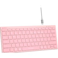 Клавиатура A4Tech Fstyler FBX51C (розовый)