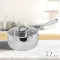 Ковш Lenardi Mirrow 903-002 (с крышкой)