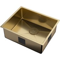Кухонная мойка ZorG Zerox 54 U / IF PVD Gold