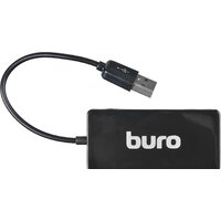 USB-хабы и док-станции Buro BU-HUB4-U2.0-Slim