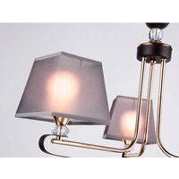 Подвесная люстра Ambrella light Traditional TR4614/3 CF/FGD (кофе/золото)
