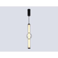 Подвесная люстра Ambrella light LH11023 BK/SM (черный/дымчатый)