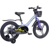 Детский велосипед Maxiscoo Jazz Pro 18 2024 (синий карбон)