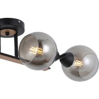 Припотолочная люстра Escada 1102/4P (черный)