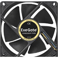 Вентилятор для корпуса ExeGate ExtraPower EX08025B4P-PWM EX283378RUS