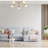 Припотолочная люстра Escada 1100/5P (золото)