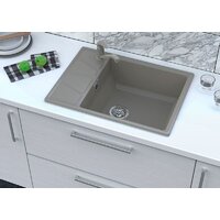 Кухонная мойка GranFest GF-V-680L (черный)