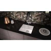Кухонная мойка ZorG Zerox 44 U / IF Zurinox Steel