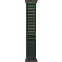 Умные часы Apple Watch Ultra 2 LTE 49 мм (титановый корпус, черный/темно-зеленый, ремешок из полиэстера S)
