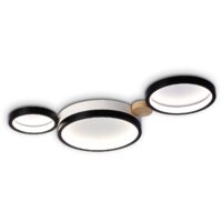 Припотолочная люстра Ambrella light FL4814/3 BK/WH