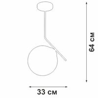 Подвесная люстра Vitaluce V29590-8/1PL
