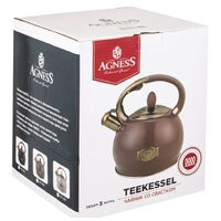 Чайник со свистком Agness 937-841
