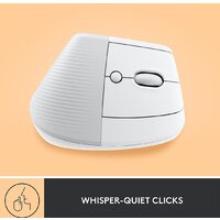 Вертикальная мышь Logitech Lift (белый)