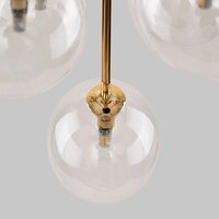 Подвесная люстра TK Lighting Nilos 5943 (золото/черный)