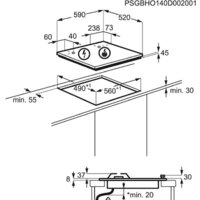 Варочная панель Electrolux EGS6436WW