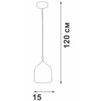 Подвесная люстра Vitaluce V2948-1/1S