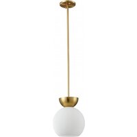 Подвесная люстра iLamp Mono P6079-1 GD+WH