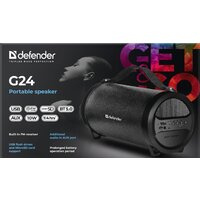 Беспроводная колонка Defender G24 (черный)