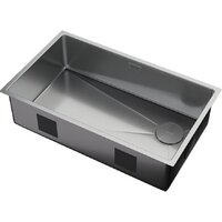 Кухонная мойка ZorG Zerox 74 U / IF Side SF Steel