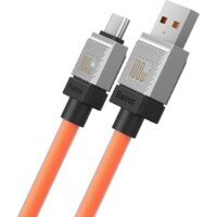 Кабель Baseus CoolPlay Series USB Type-A - USB Type-C (1 м, оранжевый)