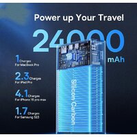 Внешний аккумулятор Baseus Adaman Digital Display Fast Charge Power Bank 140W 24000mAh (черный)