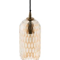 Подвесная люстра Bergenson Bjorn Mystic Aura BB0000550 (янтарно-золотой)