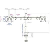 Кронштейн для монитора Arm Media LCD-T13