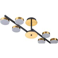 Люстра средней высоты Escada Alcor 10266/6 LED*95W Black/Brass