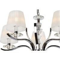 Подвесная люстра iLamp Omega RM5231/5 (хром)