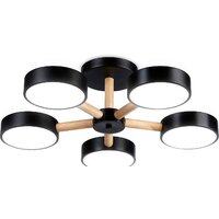 Припотолочная люстра Ambrella light FL4828/5 BK