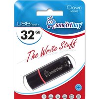 USB Flash SmartBuy Crown 32Gb Black (SB32GBCRW-K)