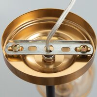 Подвесная люстра BayerLux Кэган 9214873 (черный)