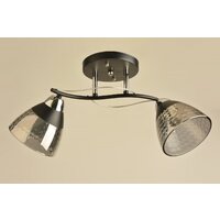 Люстра средней высоты Mirastyle BL-8199/2 BK+CR