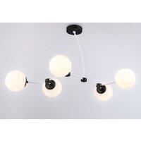 Люстра средней высоты Ambrella light Traditional TR2546/5 WH/BK