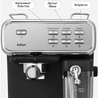 Рожковая кофеварка Kitfort KT-7563